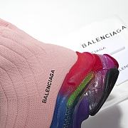 Balenciaga Speed Clear Sole Rainbow Pink - 3