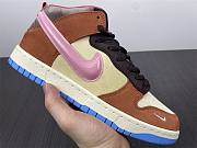 Nike Dunk Mid Social Status Free Lunch Chocolate Milk DJ1173-700 - 2