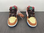 Nike Dunk Mid Social Status Free Lunch Chocolate Milk DJ1173-700 - 4