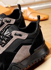 Louis Vuitton LV Trainer Sneaker Black Brown - 5