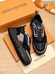 Louis Vuitton LV Trainer Sneaker Black Brown - 3