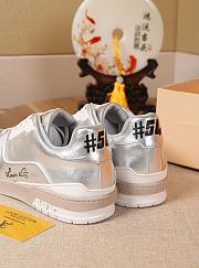 Louis Vuitton LV Trainer Sneaker Silver - 5
