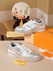Louis Vuitton LV Trainer Sneaker Silver - 2