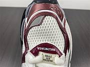 Balenciaga Runner Demna Grey Burgundy 677403 W3RB8 9069 - 5