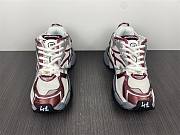 Balenciaga Runner Demna Grey Burgundy 677403 W3RB8 9069 - 3
