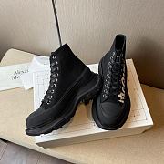 Alexander McQueen Tread Slick Boot High Top Black - 5
