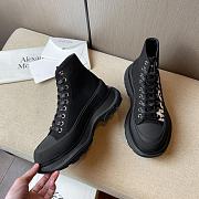 Alexander McQueen Tread Slick Boot High Top Black - 2