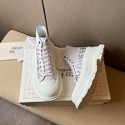 Alexander McQueen Tread Slick Boot High Top White - 5