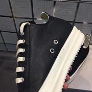 Rick Owens SS22 Fogachine Low Sneakers In Full Grain - 5
