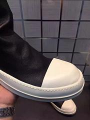 Rick Owens Black Stocking Sneaker Boots - 2