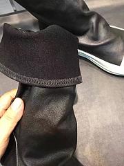 Rick Owens Black Stocking Sneaker Boots - 5