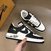 Louis Vuitton Nike Air Force 1 Low Black - 2