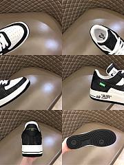 Louis Vuitton Nike Air Force 1 Low Black - 6