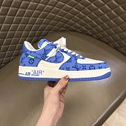 Louis Vuitton Nike Air Force 1 Low Blue - 6