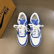 Louis Vuitton Nike Air Force 1 Low Blue - 3