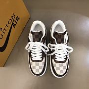 Louis Vuitton Nike Air Force 1 Low White Brown - 6