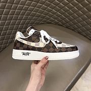 Louis Vuitton Nike Air Force 1 Low White Brown - 5