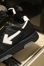 Off-White Out of Office Low-Top Sneakers Black - 5