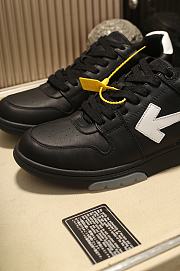 Off-White Out of Office Low-Top Sneakers Black - 6