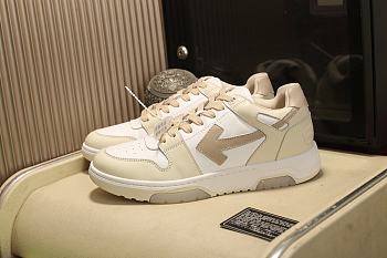 Off-White Out of Office Low-Top Sneakers White Beige
