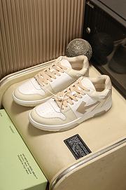 Off-White Out of Office Low-Top Sneakers White Beige - 4