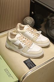 Off-White Out of Office Low-Top Sneakers White Beige - 2
