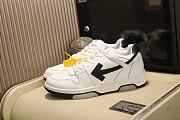 Off-White Out of Office Low-Top Sneakers White Black - 1