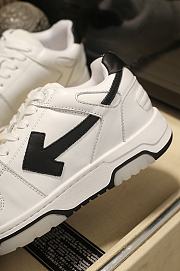 Off-White Out of Office Low-Top Sneakers White Black - 4