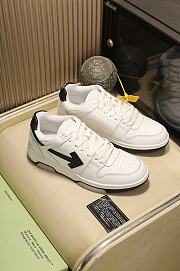Off-White Out of Office Low-Top Sneakers White Black - 3