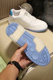 Off-White Out of Office Low-Top Sneakers White Blue - 4