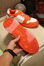 Off-White Out of Office Low-Top Sneakers White Orange - 4