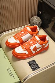 Off-White Out of Office Low-Top Sneakers White Orange - 3