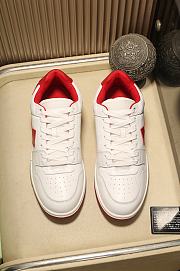 Off-White Out of Office Low-Top Sneakers White Red - 5