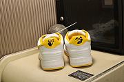 Off-White Out of Office Low-Top Sneakers White Yellow - 6