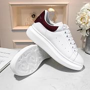 Alexander McQueen Oversized Ivory Wine Red - 5