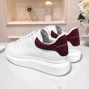 Alexander McQueen Oversized Ivory Wine Red - 6