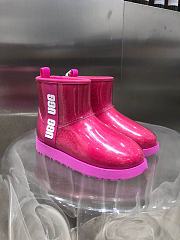 Ugg Boots Classic Clear Mini Hibiscus Pink  - 2