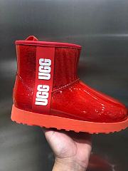 Ugg Boots Classic Clear Mini Ribbon Red - 2