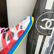 Gucci Basket Sneaker White Demetra Pink - 2