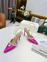 Mach & Mach Diamond Of Elizabeth Imitation Pearl Pointed Pink - 6