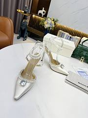 Mach & Mach Diamond Of Elizabeth Imitation Pearl Pointed White - 2