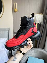 Prada Cloudbust Thunder Sneakers Red - 2