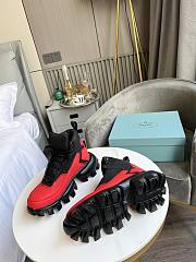 Prada Cloudbust Thunder Sneakers Red - 5