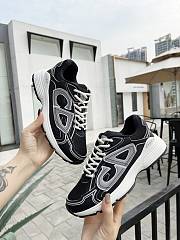 Dior B30 Sneaker Black Mesh and Technical Fabric 3SN279ZMB_H969 - 3