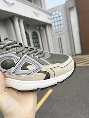 Dior B30 Sneaker Olive Mesh and Cream Technical Fabric 3SN279ZLY_H661 - 3