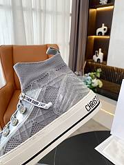 Dior Walk'n'Dior Sneaker Gray Cannage Technical Mesh KCK276NKR_S33G - 2