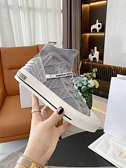 Dior Walk'n'Dior Sneaker Gray Cannage Technical Mesh KCK276NKR_S33G - 6