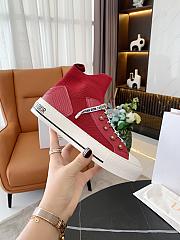 Dior Walk'n'Dior Sneaker Red Technical Mesh - 2