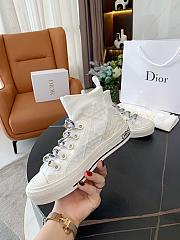 Dior Walk'n'Dior Sneaker White Cannage Technical Mesh KCK276NKR_S10W - 5
