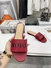 Dior Slide Red - 5